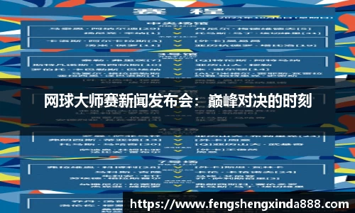 网球大师赛新闻发布会:巅峰对决的时刻